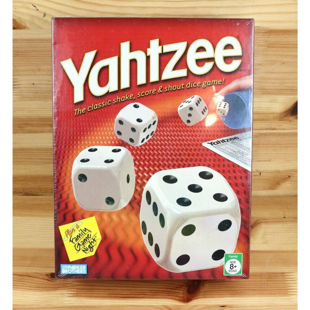 NEW Sealed Yahtzee Dice Game by Parker Brothers - 2005 Edition Board Game